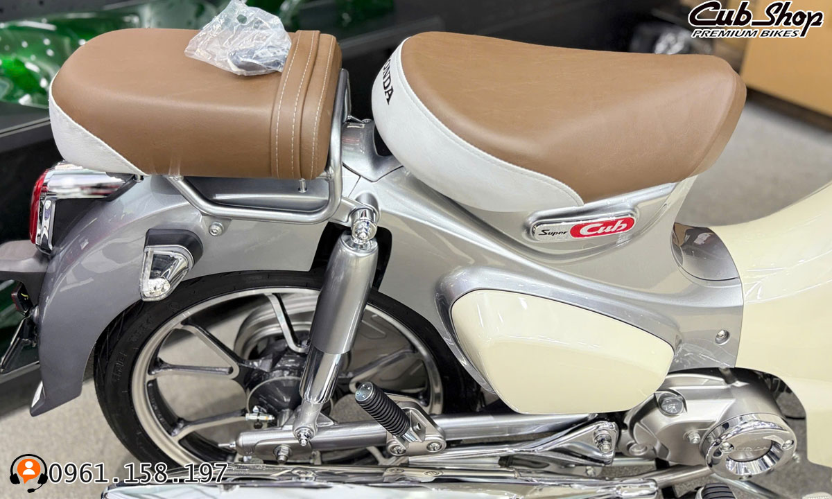 Honda Super Cub C125 Thái Lan 2026 ABS Màu Xám Bạc